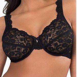 Smart & Sexy Women's Signature Lace Unlined Underwire Bra 36DDD